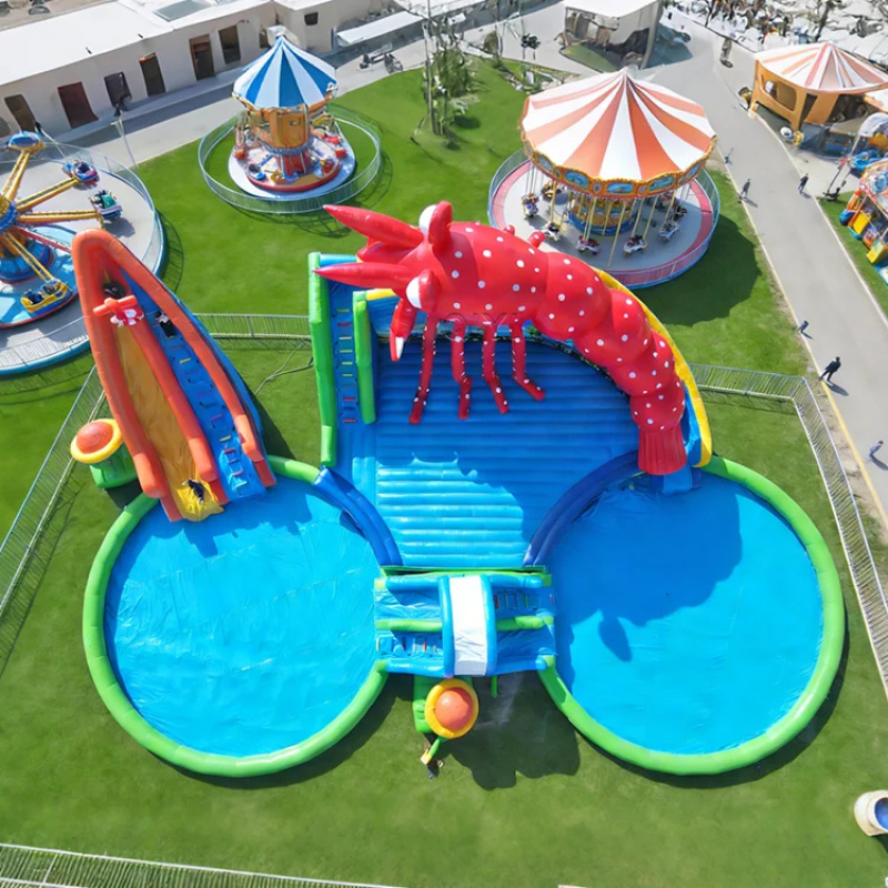 Kids Outdoor Park - High Quality Commercial Grade Pvc Inflatable