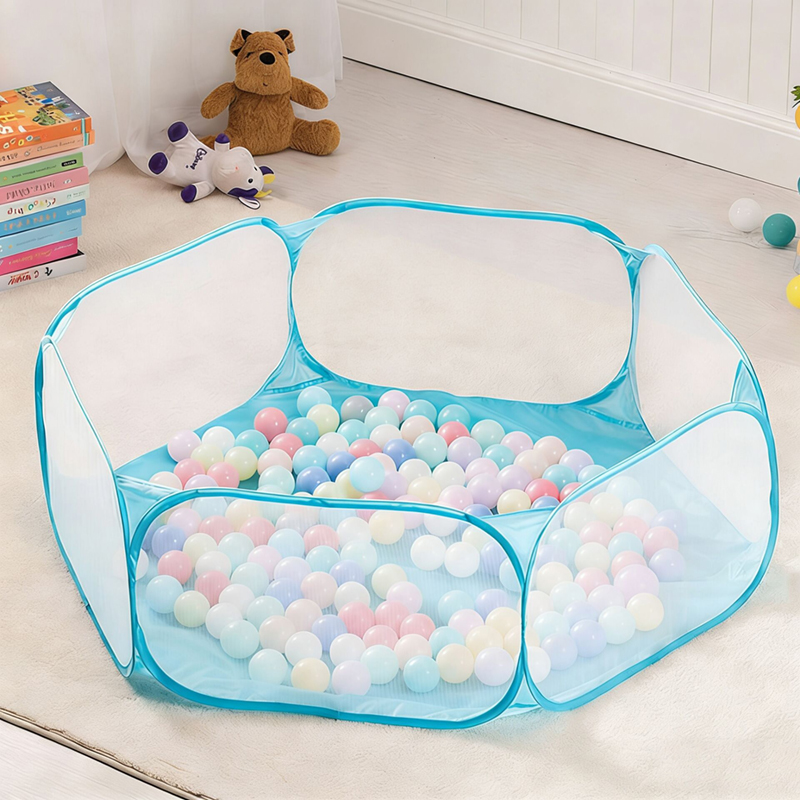 Kids Outdoor Wendy House - 1.2M Ball Pit Ball Pool Foldable