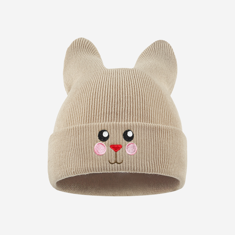 Kids Outdoor Hat - Soft Cat Ear Kids Beanie Cat