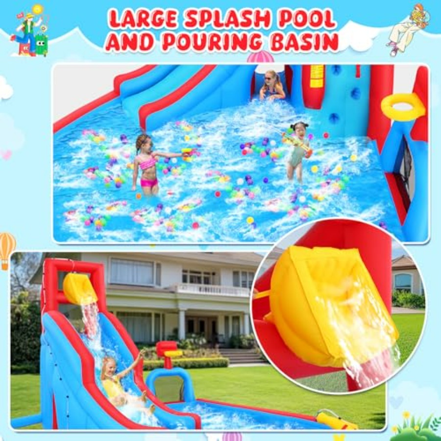 Backyard outdoor water slide i - огляд і ціна Kids Outdoor Park