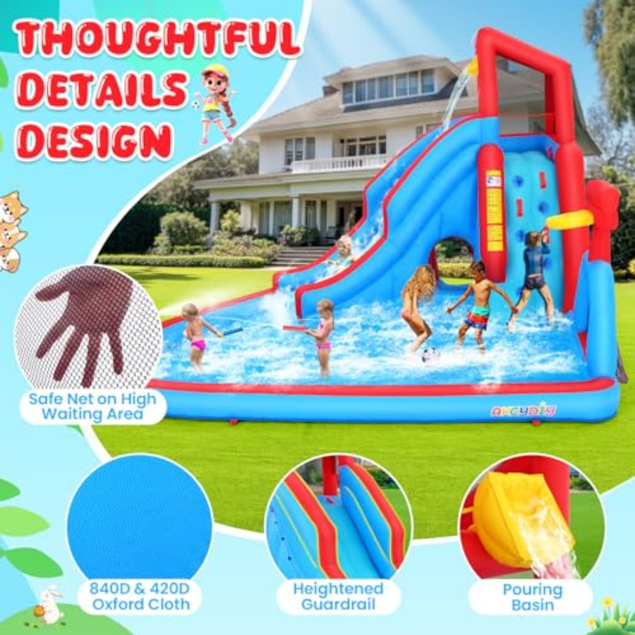 Backyard outdoor water slide i - огляд і ціна Kids Outdoor Park