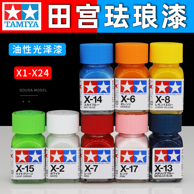 TAMIYA Paint Oil-Based Enamel  - огляд і ціна Tamiya Model Paint Set