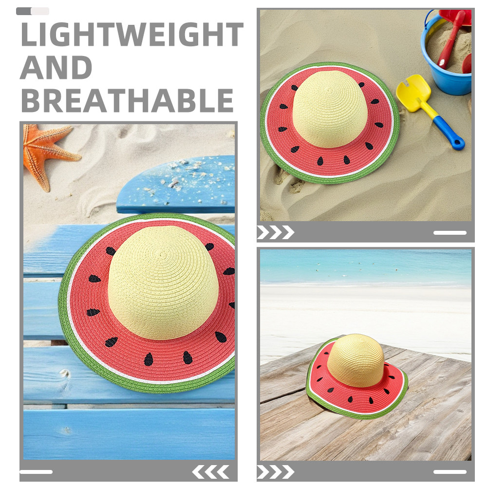 Girls Watermelon Straw Hat Sum - огляд і ціна Kids Outdoor Hat