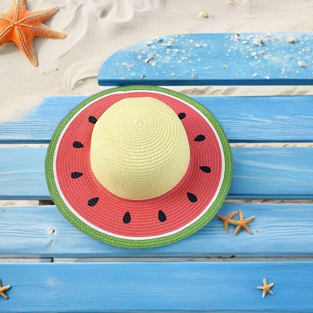 Girls Watermelon Straw Hat Sum - огляд і ціна Kids Outdoor Hat