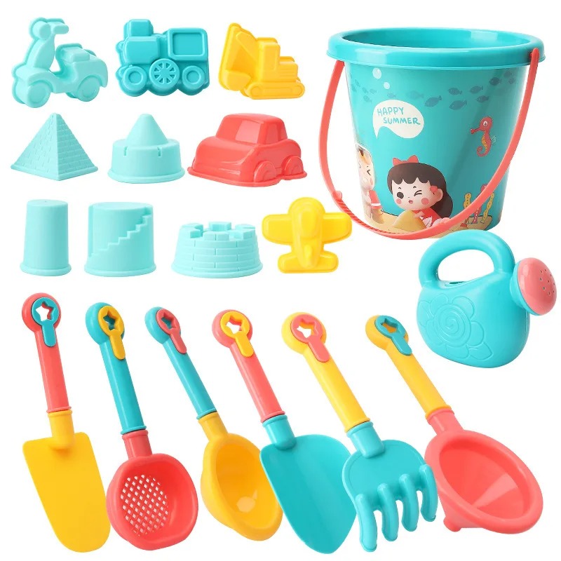 18PCS Beach Toy Set Bucket Sea - огляд і ціна Kids Outdoor Park