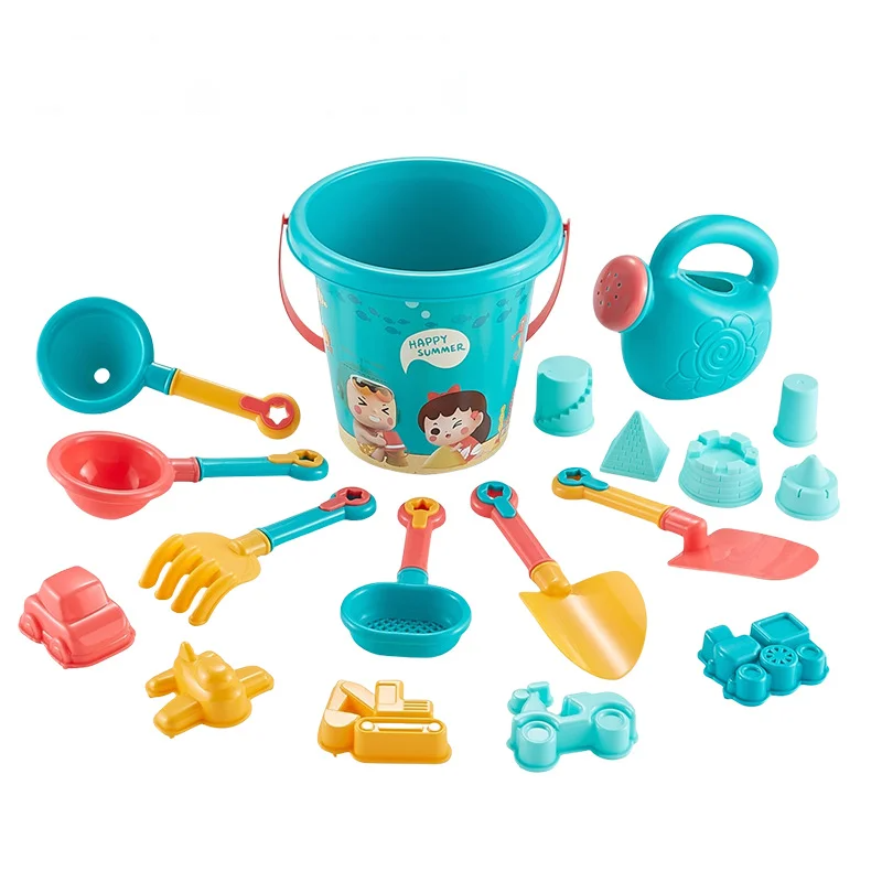 18PCS Beach Toy Set Bucket Sea - огляд і ціна Kids Outdoor Park