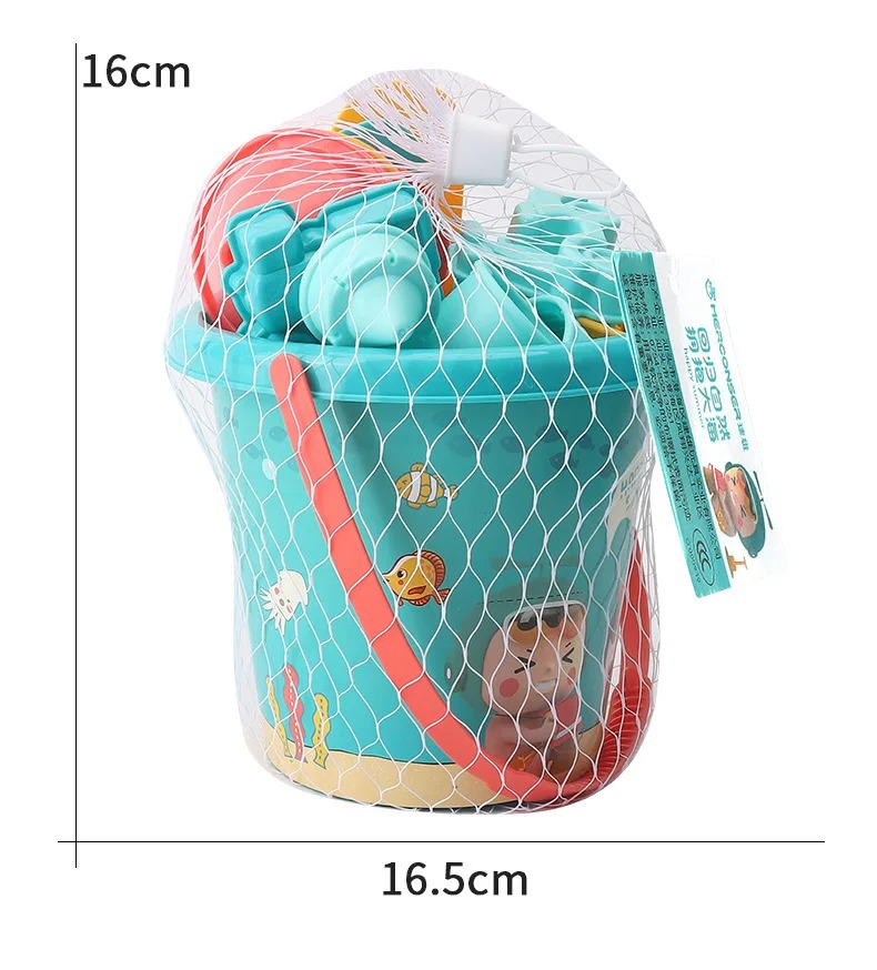 18PCS Beach Toy Set Bucket Sea - огляд і ціна Kids Outdoor Park
