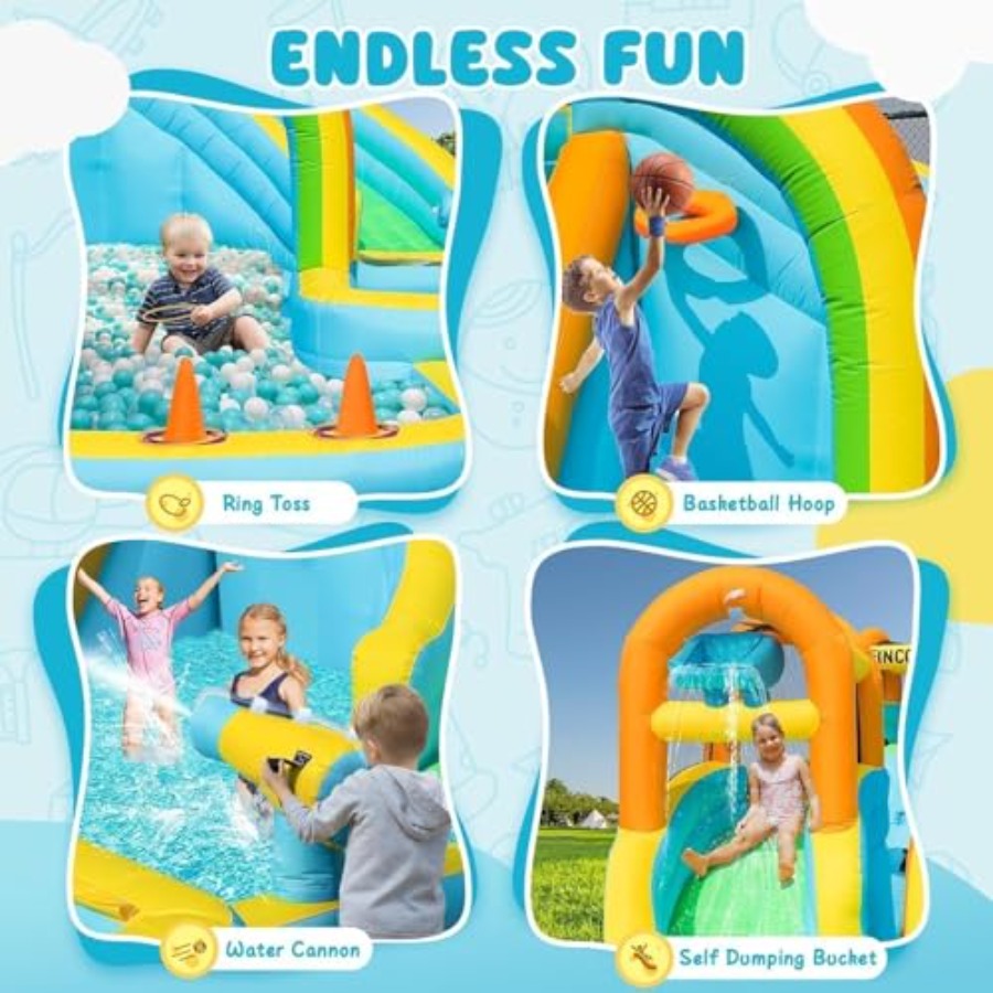 Backyard outdoor inflatable wa - огляд і ціна Kids Outdoor Park