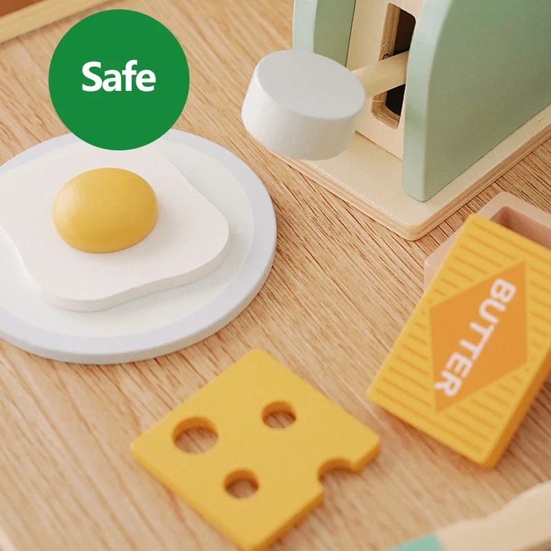 Wooden Simulation Toaster Toy  - огляд і ціна Kids Outdoor Kitchen Set