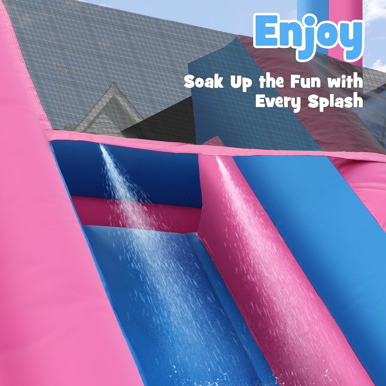 26.2 FT Heavy Duty Inflatable  - огляд і ціна Kids Outdoor Park