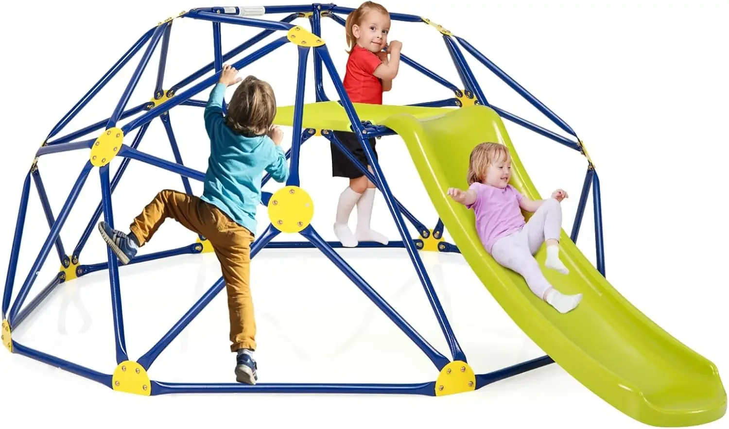 Costzon Climbing Dome with Sli - огляд і ціна Kids Outdoor Jungle Gym Dome