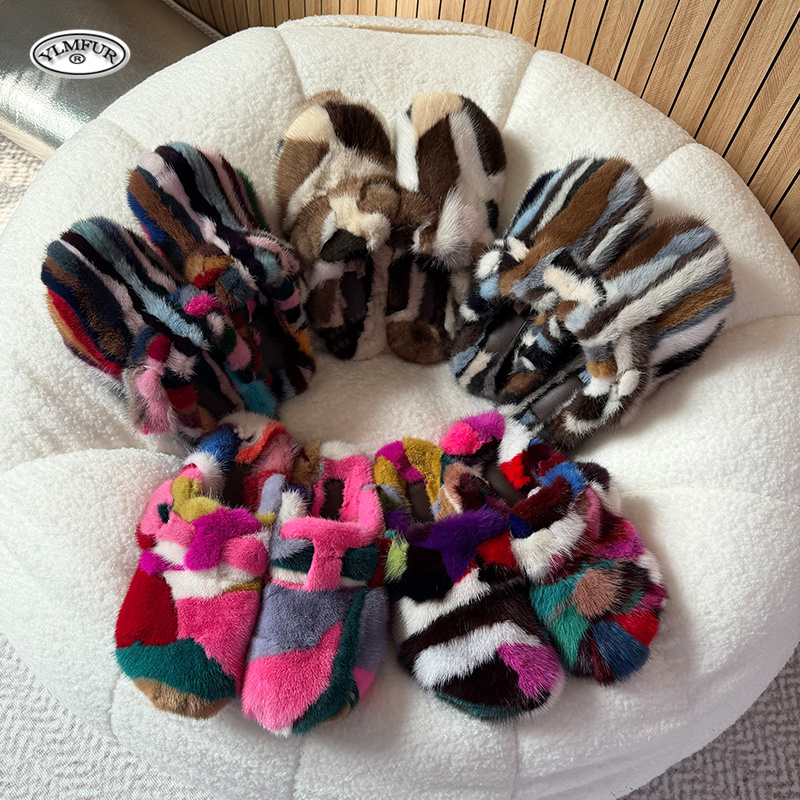 New Girl Luxury Mink Fur Slipp - огляд і ціна Kids Outdoor Shoes