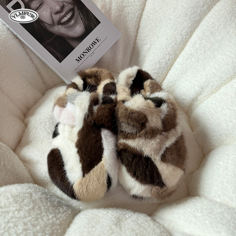 New Girl Luxury Mink Fur Slipp - огляд і ціна Kids Outdoor Shoes