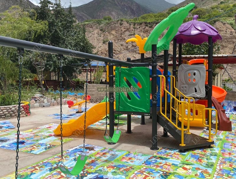 LLDPE Multi-Functional Kids Sl - огляд і ціна Kids Outdoor Swing And Slide