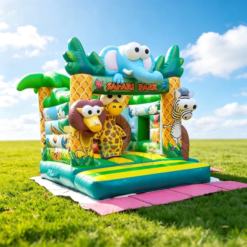 Jungle Commercial Inflatable B - огляд і ціна Kids Outdoor Zoo