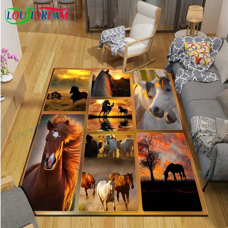 Fashion 3D Beautiful Horse Pri - огляд і ціна Kids Outdoor Yoga