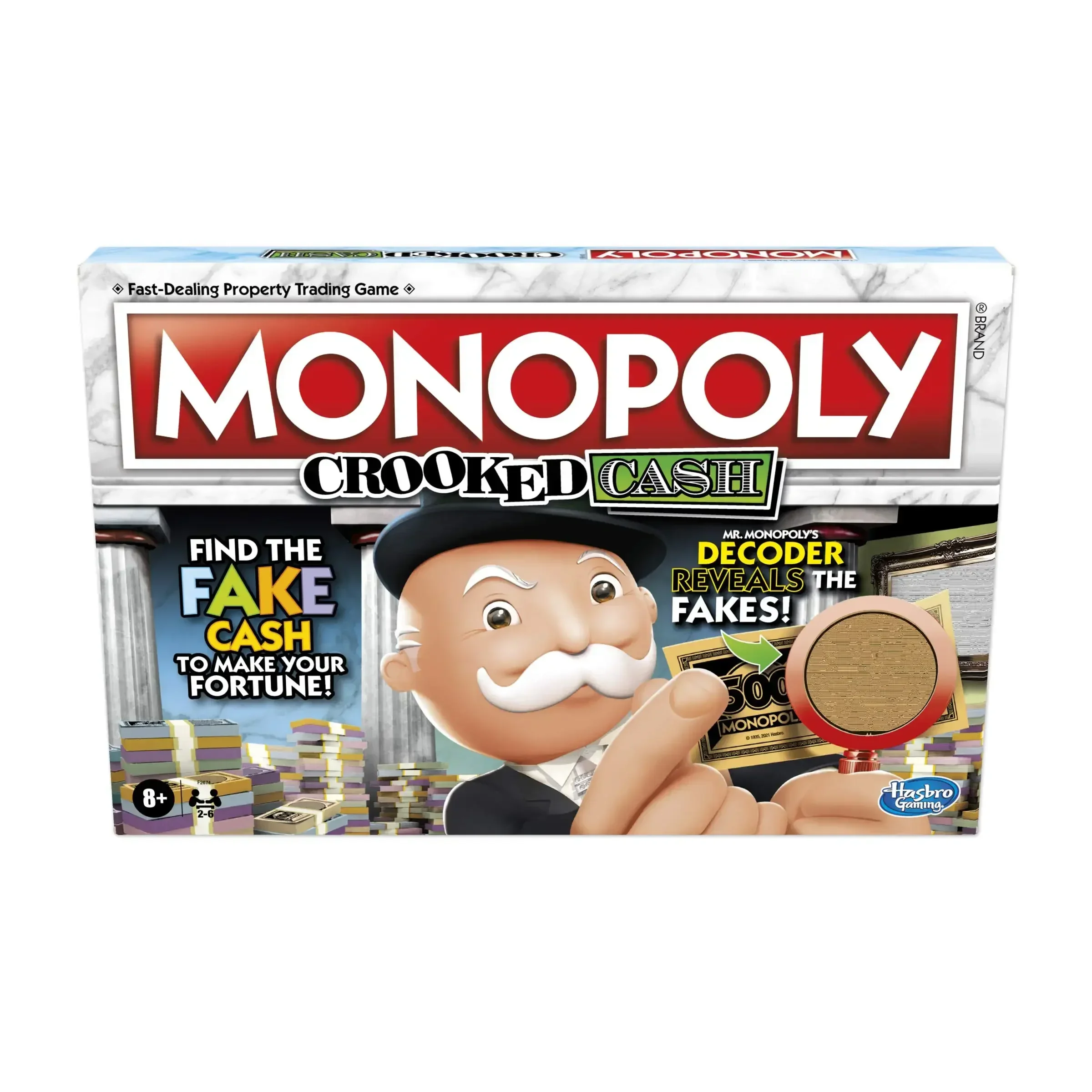 Hasbro Monopoly Crooked Cash B - огляд і ціна Hasbro Game Monopoly