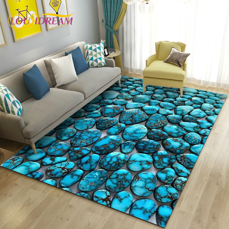 3D Colorful Cobblestone Stone  - огляд і ціна Kids Outdoor Flooring
