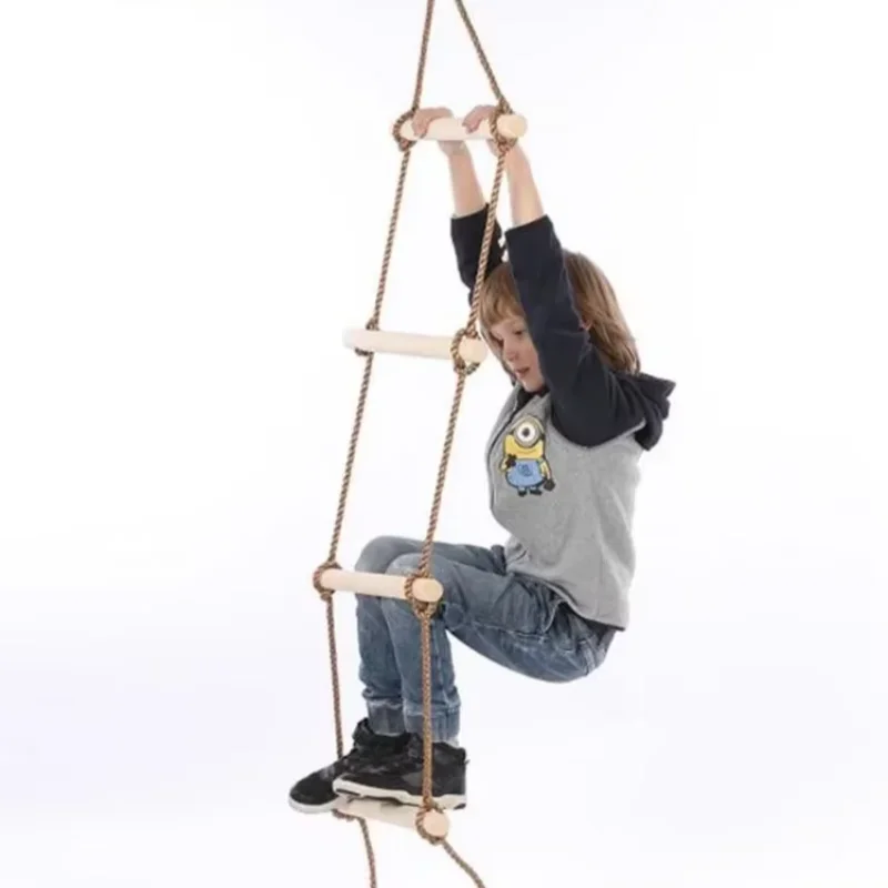 Children Climbing Rope Ladder  - огляд і ціна Kids Outdoor Swing And Slide