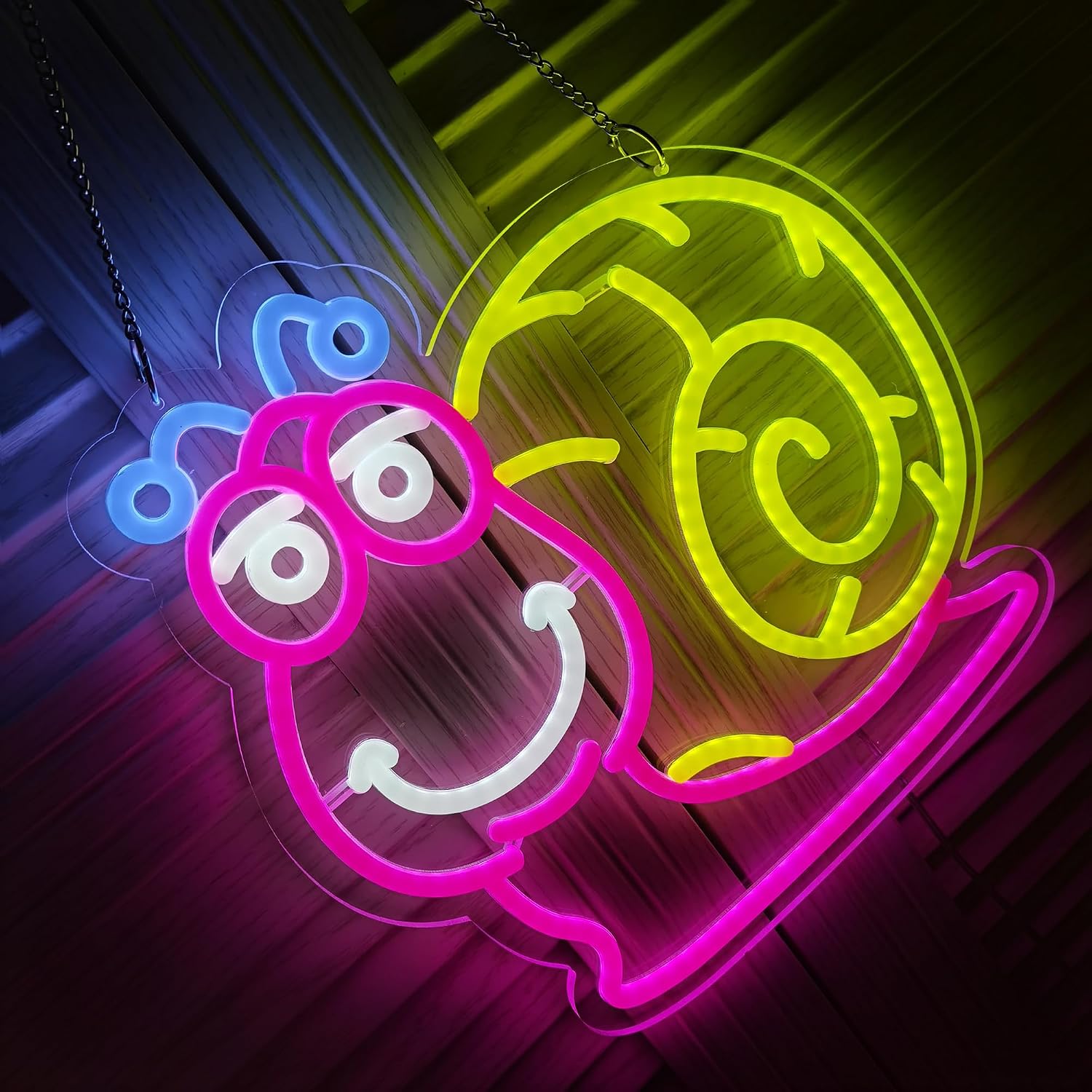 Snail Neon Sign Cartoon Cute A - огляд і ціна Kids Outdoor Zoo