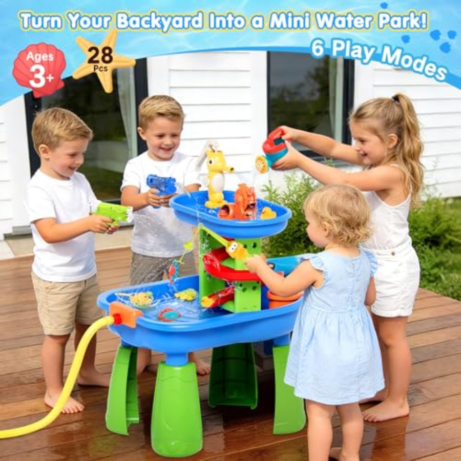 Outdoor water table for kids 3 - огляд і ціна Kids Outdoor Water Play Table