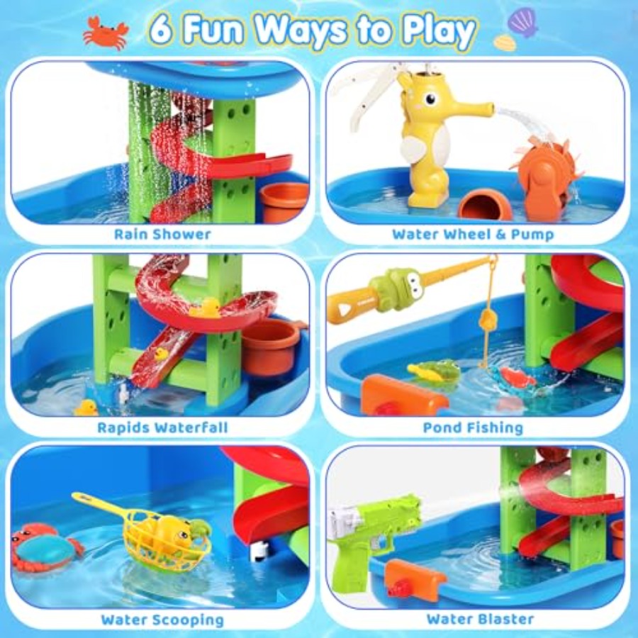 Outdoor water table for kids 3 - огляд і ціна Kids Outdoor Water Play Table