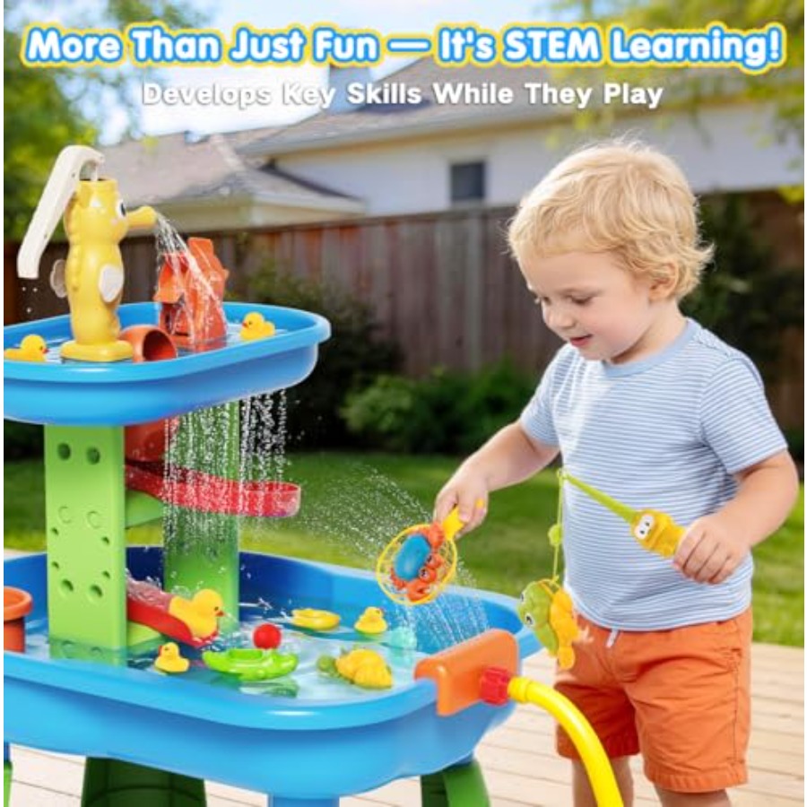 Outdoor water table for kids 3 - огляд і ціна Kids Outdoor Water Play Table