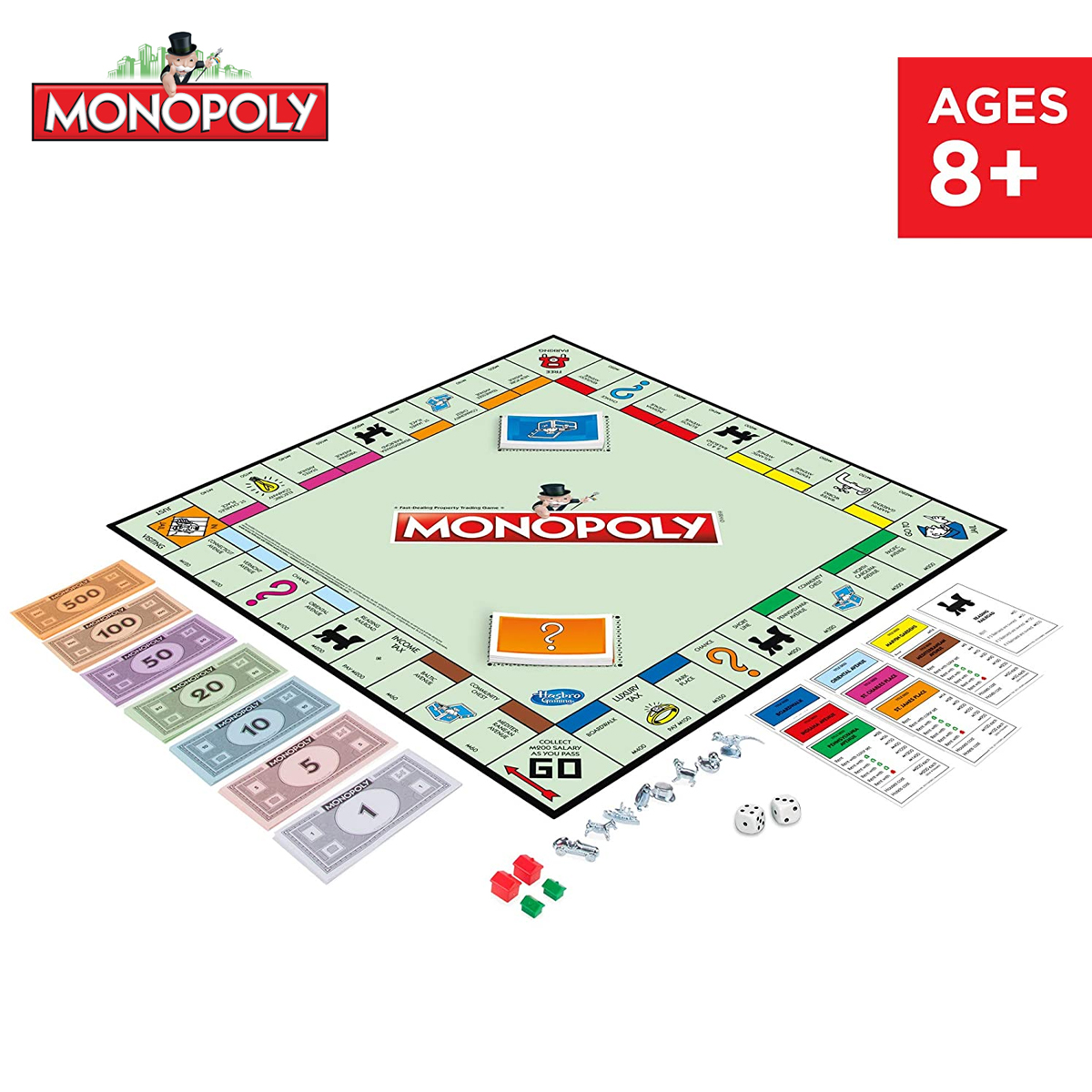 Hasbro Monopoly Classic Board  - огляд і ціна Hasbro Game Monopoly