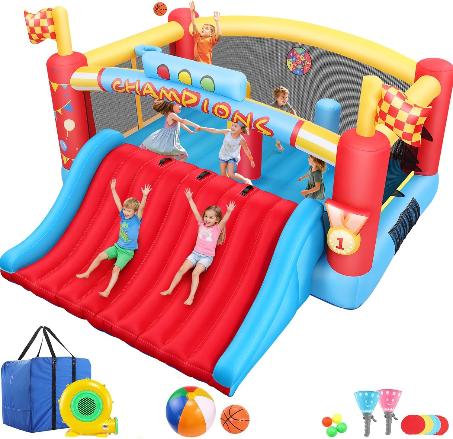 13FT Big Inflatable Bounce Hou - огляд і ціна Kids Outdoor Park